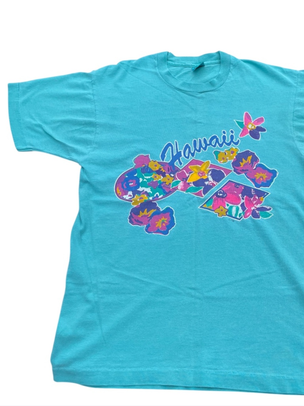 Vintage Fruit of the Loom Hawaii Graphic Tee T-Shirt